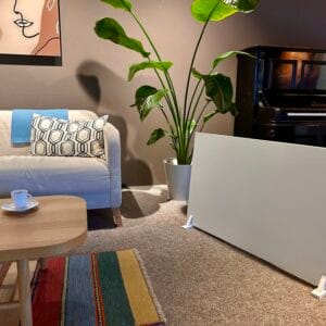 Elbotherm Mobil, 650W, 630x1030x25 mm, Coating RAL 9016 wit